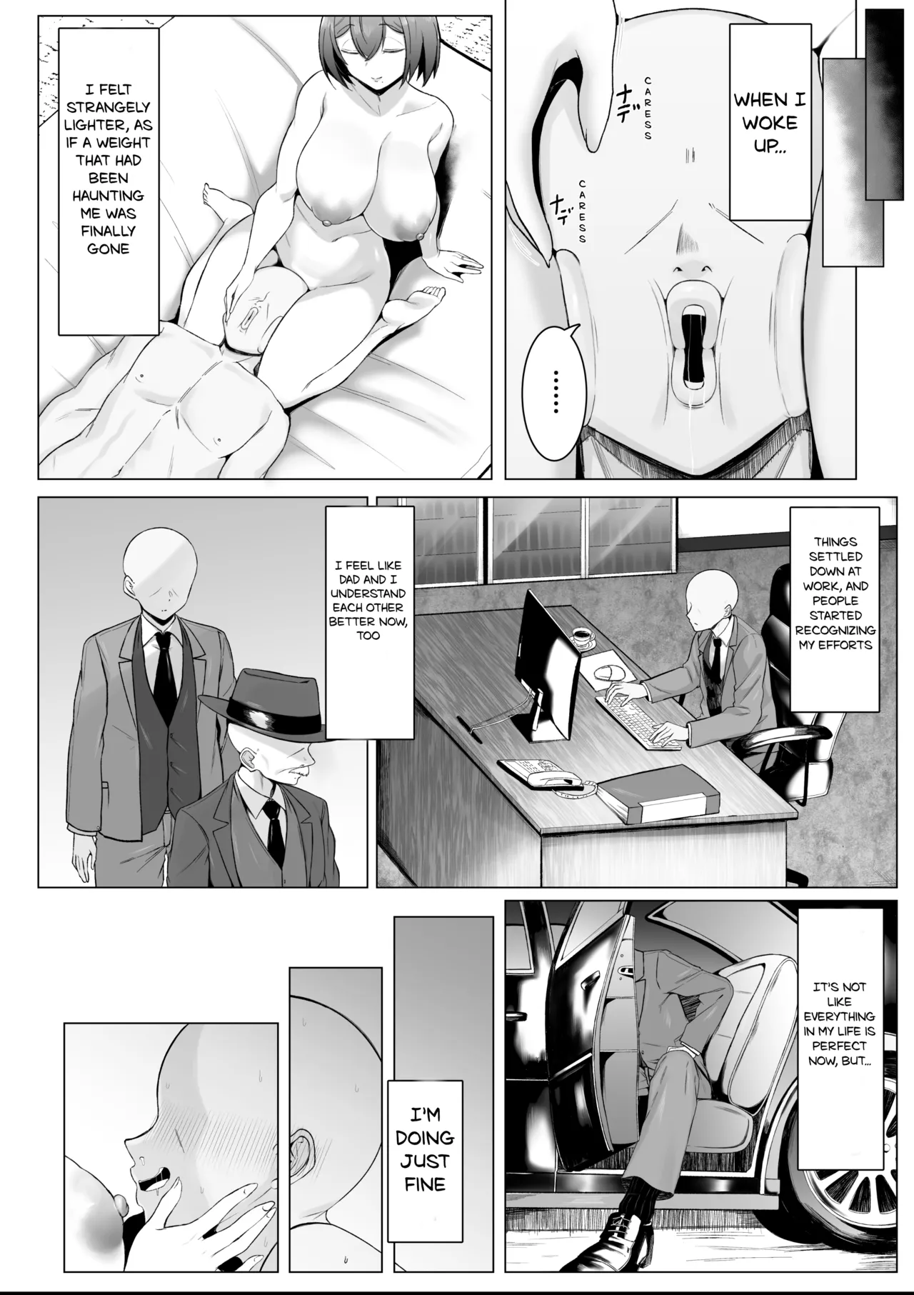 Hentai Manga Comic-The Gloomy Housewife Puts Her Domineering Husband in His Place-Read-95